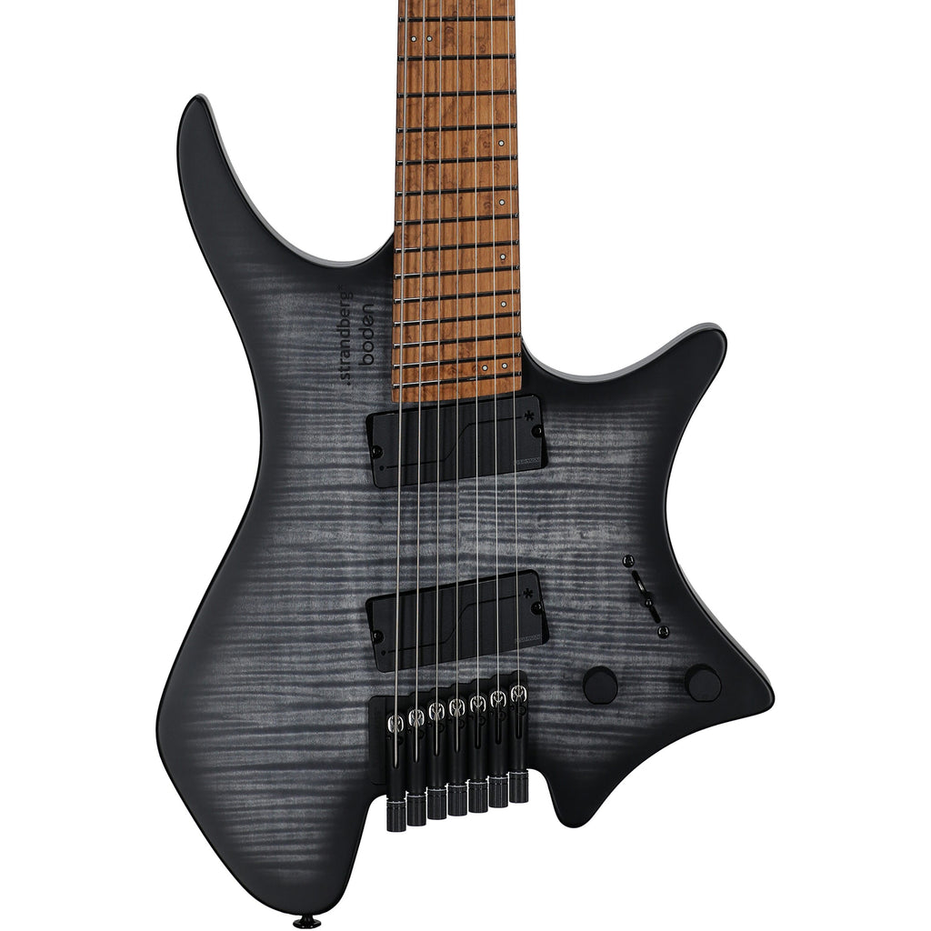 Strandberg Boden Original N2.7 Headless Multi-Scale Guitar w/ Gig Bag - Black Denim Burst Satin