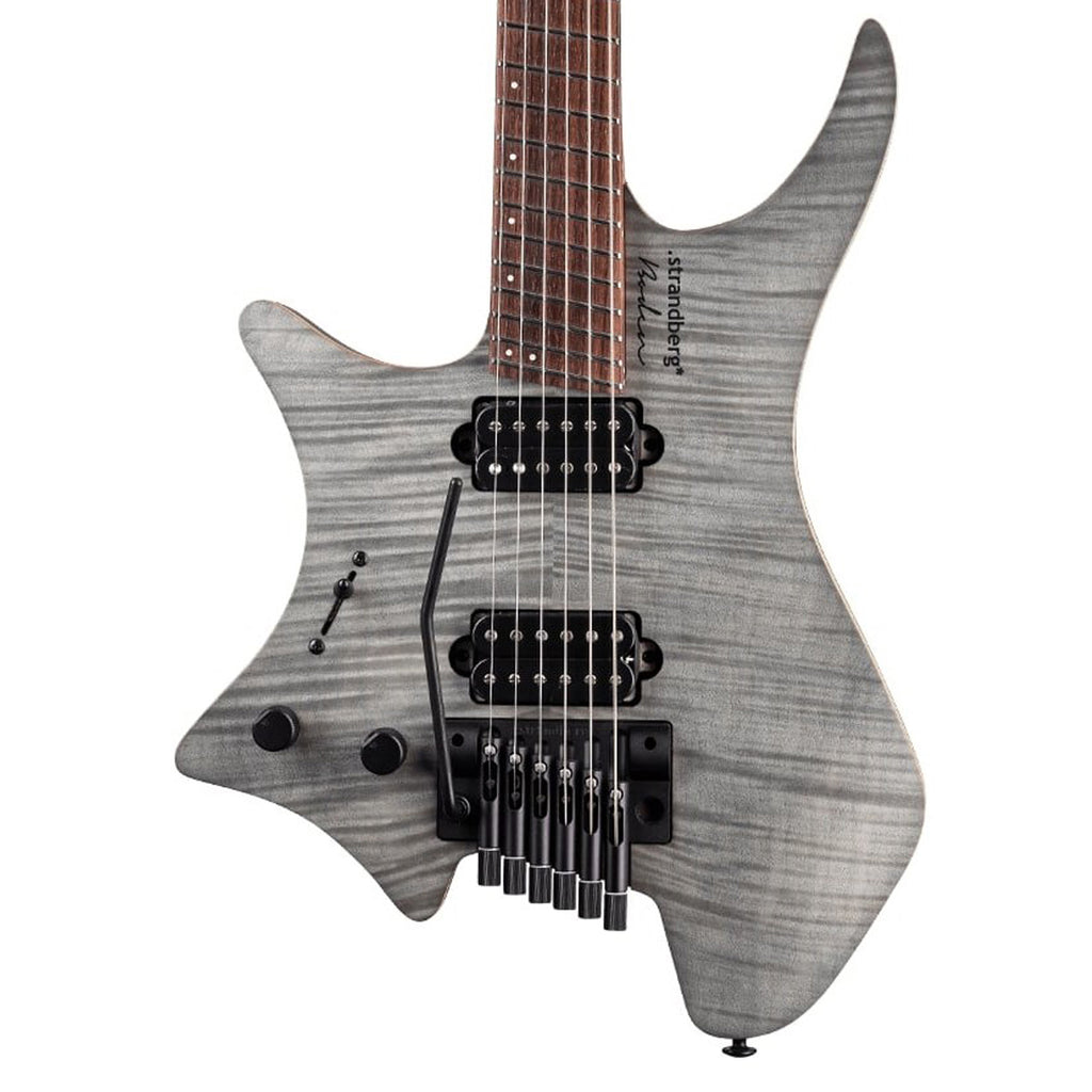 Strandberg Left-Handed Boden Standard NX 6 Tremolo 6-String Headless Multi-Scale Guitar w/ Tremolo - Charcoal