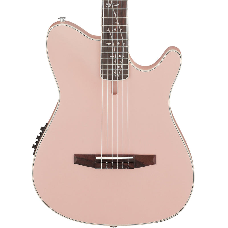 Ibanez Tim Henson TOD10N Classical Acoustic-Electric Guitar - Pearl Pink Flat