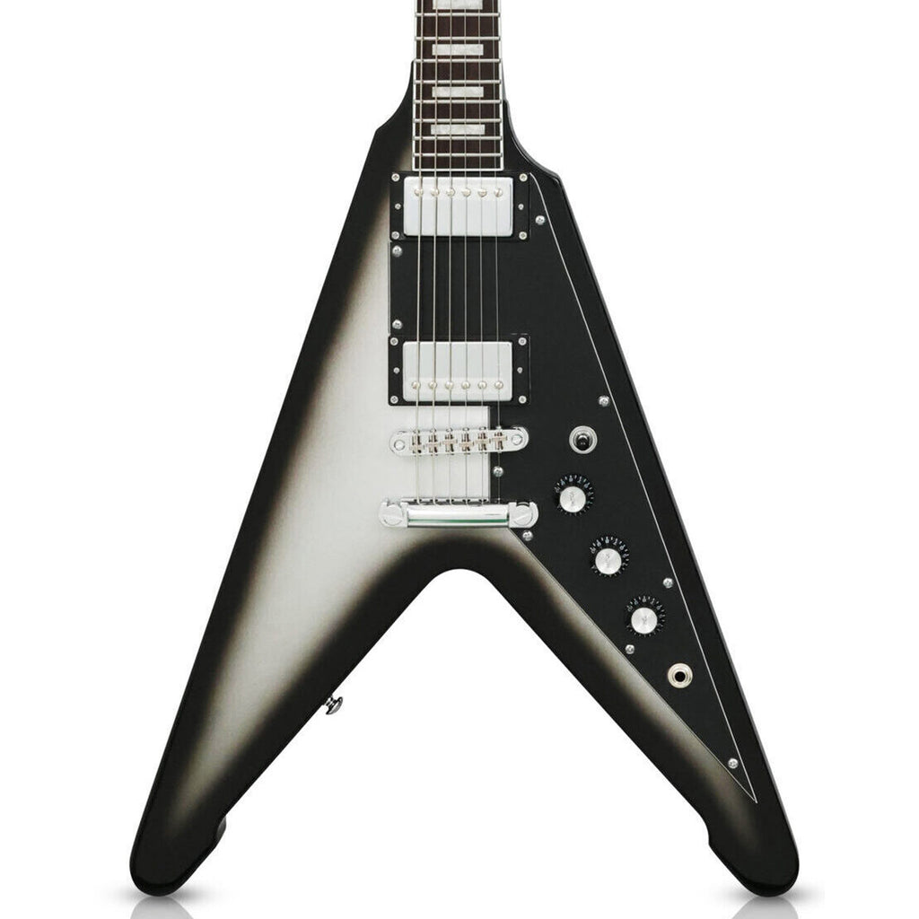 Woodrite Vagabond "Dirty B" Brent Hinds Signature Guitar w/ Hardshell Case - Sliverburst