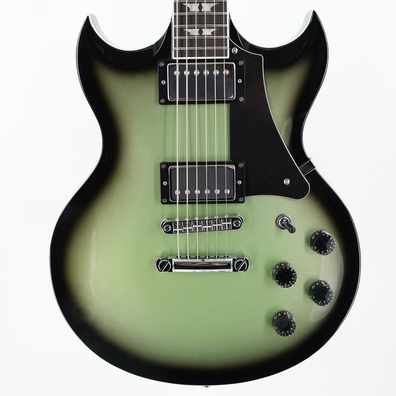 Woodrite Warlord Standard Aged Silverburst w/Case