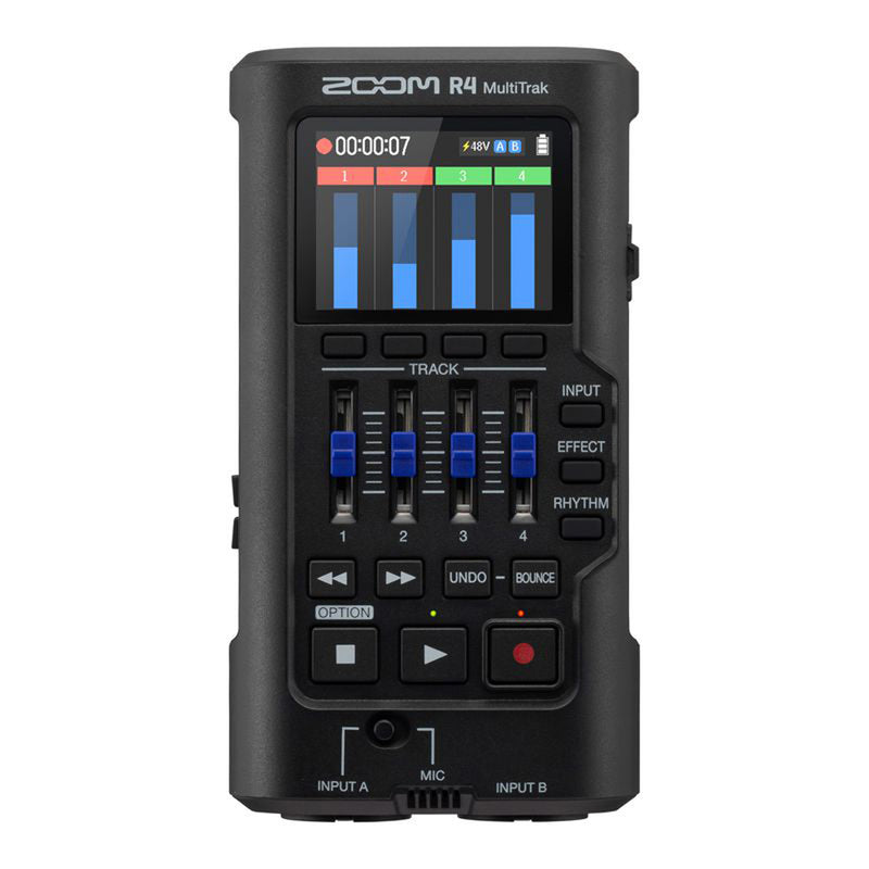 Zoom R4 MultiTrak 4-track Digital SD Recorder and USB Audio Interface w/ FX