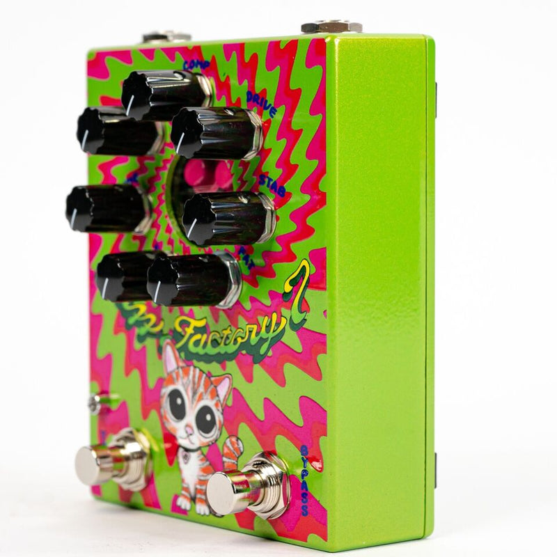 satchel pedal ZVEX Fuzz Factory 7 USA Fuzz Pedal (Vexter)