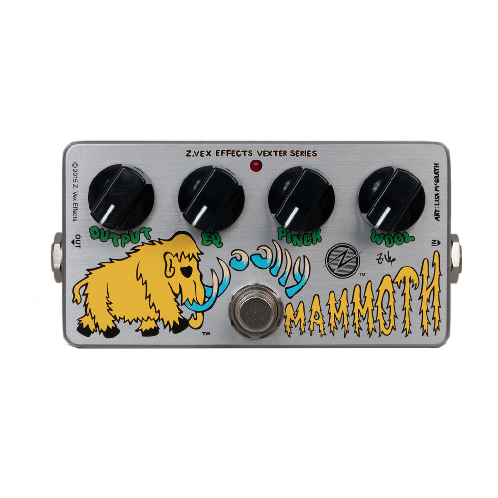 Zvex Vexter Woolly Mammoth Bass Guitar Fuzz Pedals