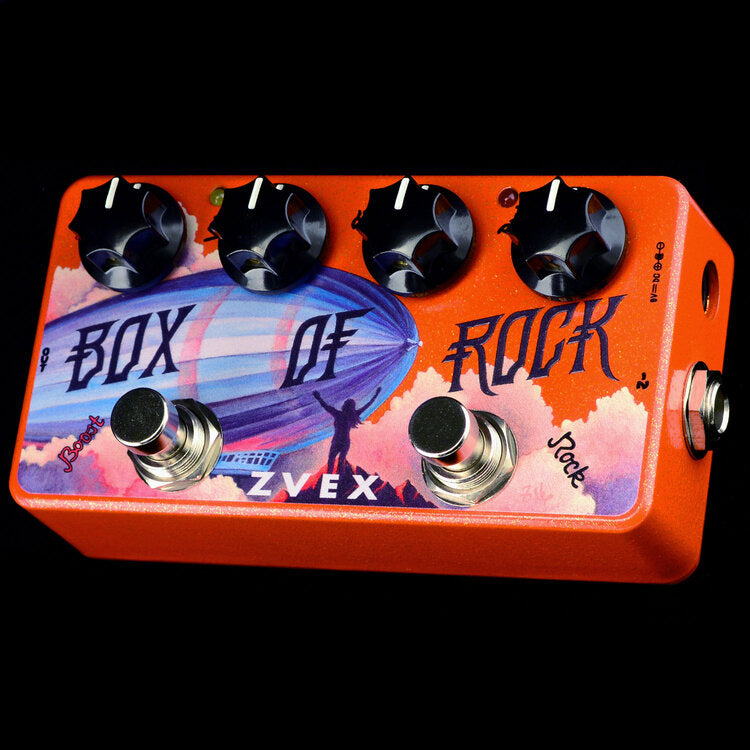 clean distortion pedal ZVEX Effects Vexter Box of Rock Distortion Pedal