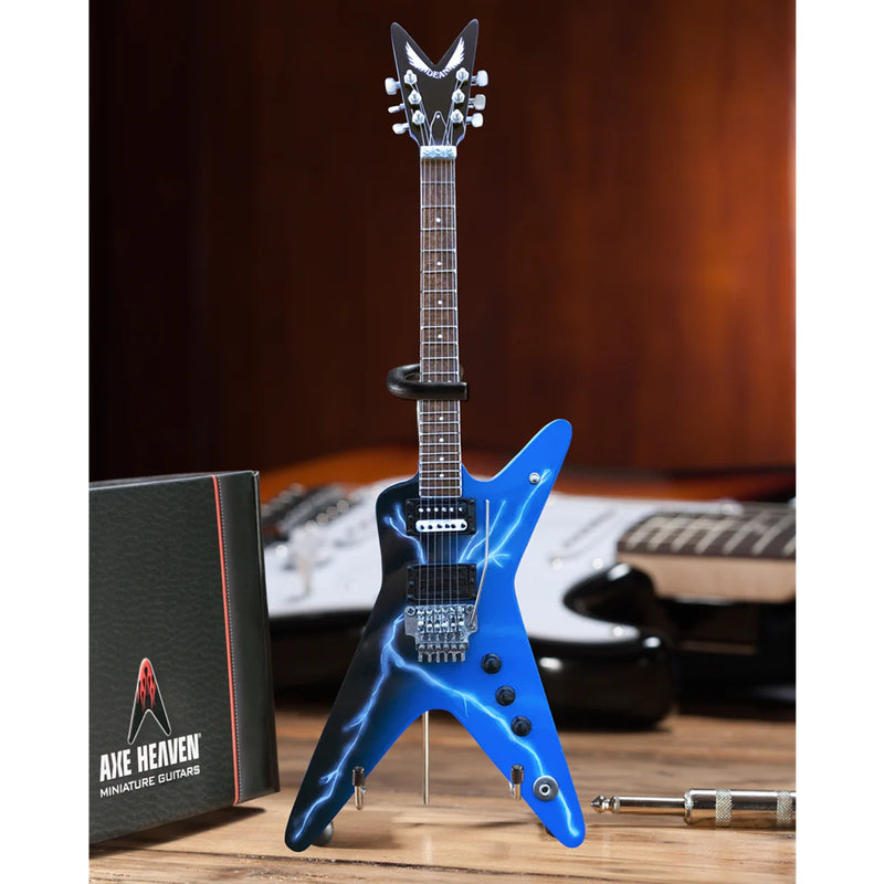 Axe Heaven Licensed Dean Dimebag Darrell FROM HELL Lightning Bolt Mini Guitar Replica