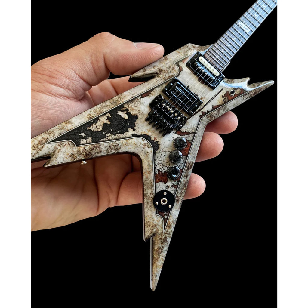 Axe Heaven Licensed Dean Dimebag Rust Razorback Mini Guitar Replica