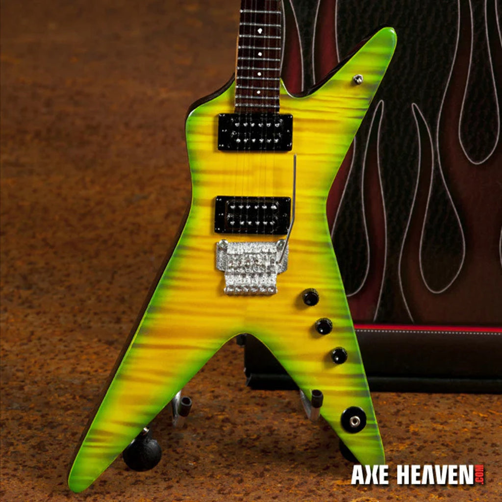 Axe Heaven Licensed Dimebag Darrell Signature Slime Dime Mini Guitar Replica