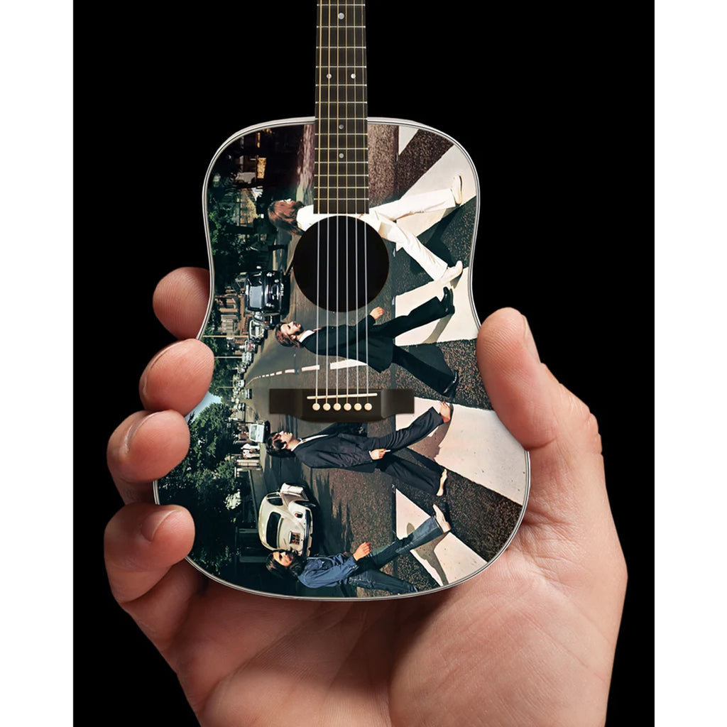 Axe Heaven Licensed Fab Four Abbey Road Radio Days Tribute Mini Guitar Replica