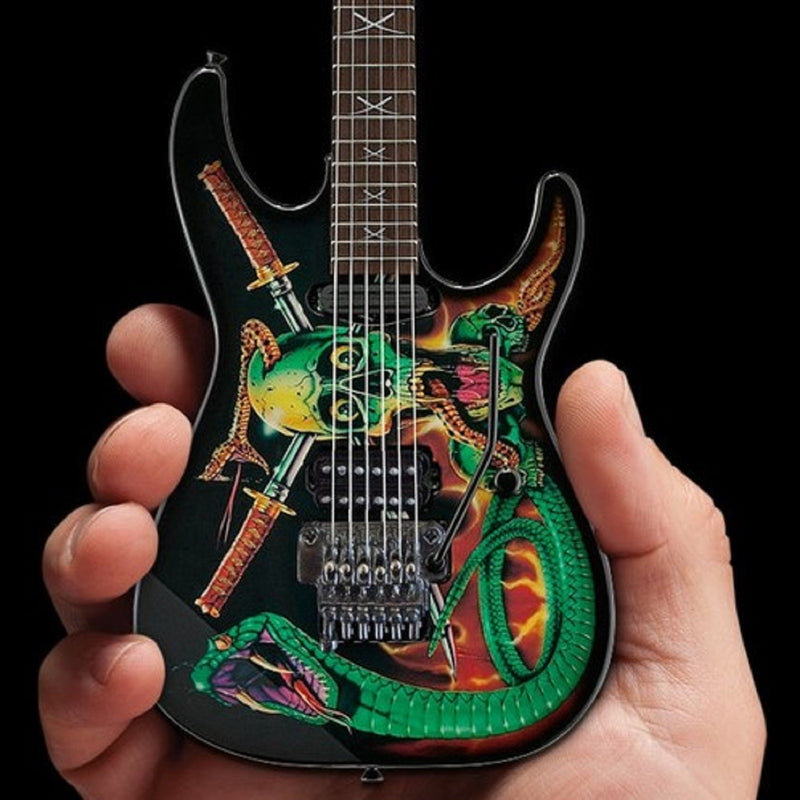 Axe Heaven Officially Licensed George Lynch Skulls & Snakes Mini Guitar Replica Collectible