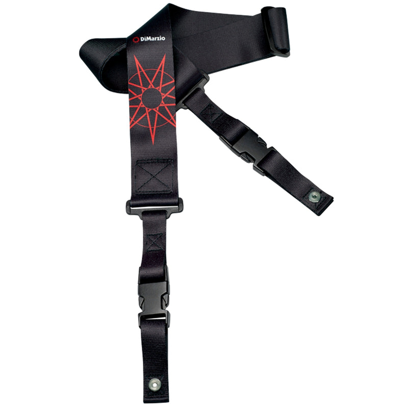DiMarzio Jim Root #4 Black ClipLock Guitar Strap