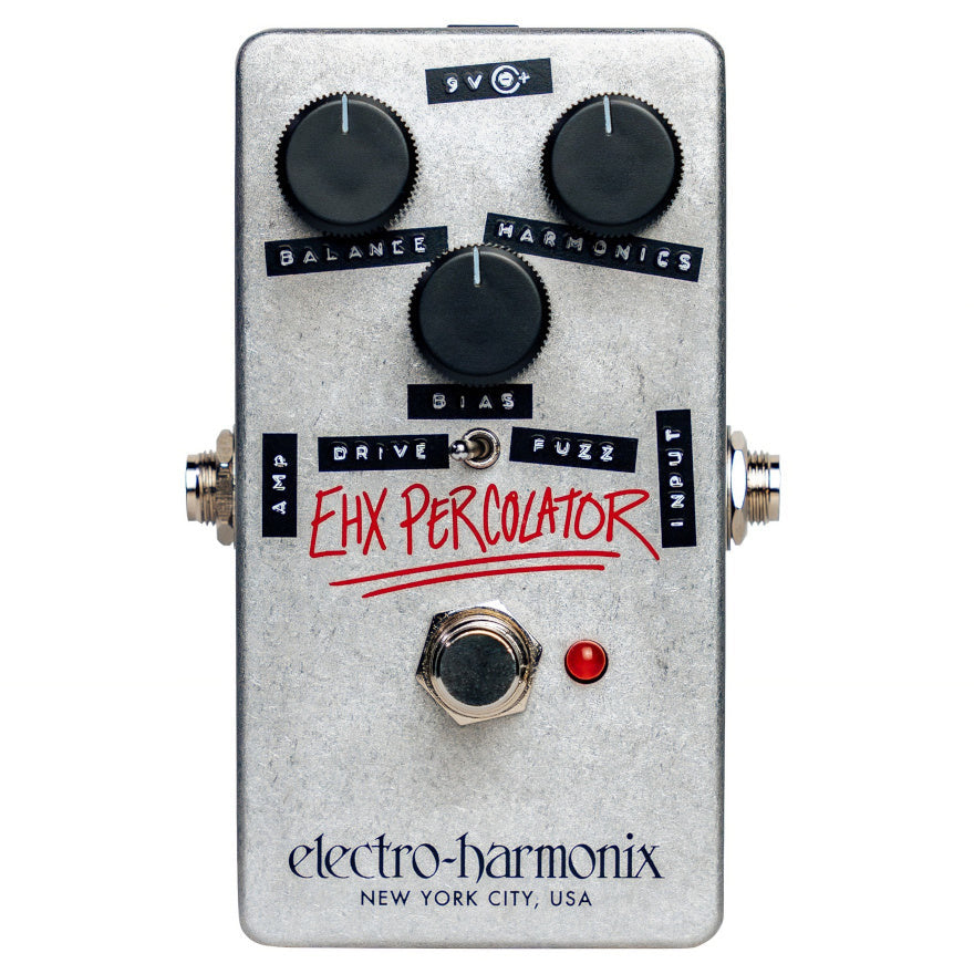 Electro-Harmonix Percolator Harmonic Saturator Distortion/Fuzz Pedal
