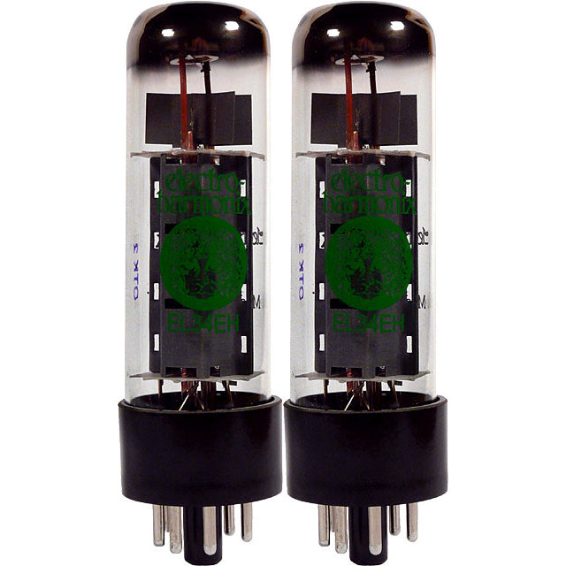Electro-Harmonix EL34 EH Matched Duet Power Amp Tubes