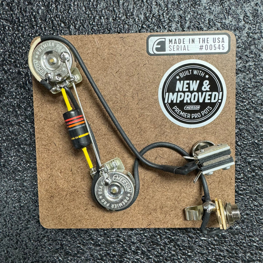 Emerson Custom Premier Pro 2-Knob Prewired Kit for PRS Guitars