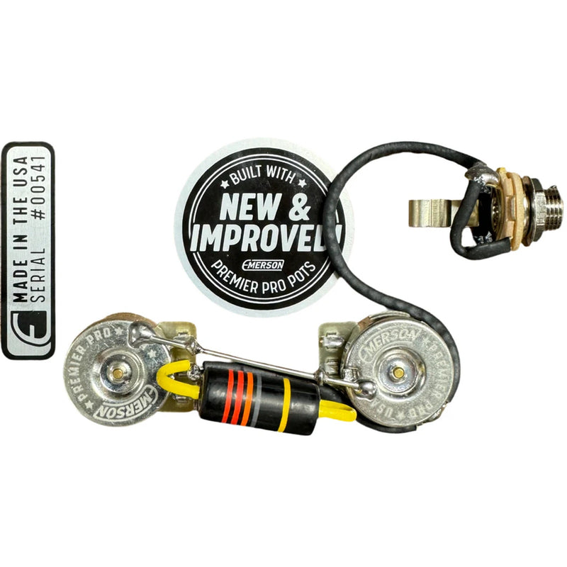 Emerson Custom Premier Pro Les Paul Junior Prewired Kit