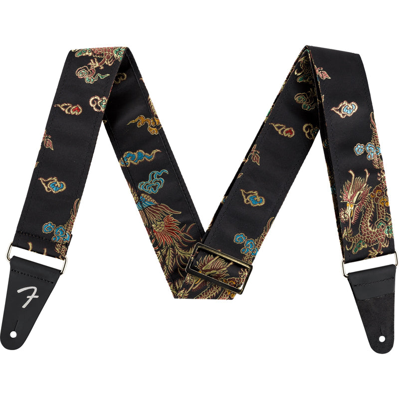 Fender Satin Dragon Strap - Black