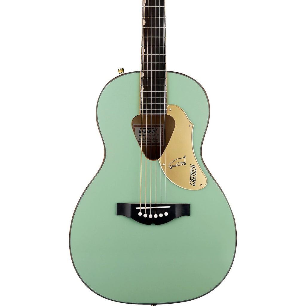 Gretsch G5021E Rancher Penguin Parlor Acoustic Electric Guitar - Mint Metallic