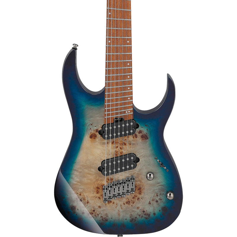 Ibanez RGMS7PBCBS RG Multi Scale 7str Electric Guitar - Cosmic Blue Starburst