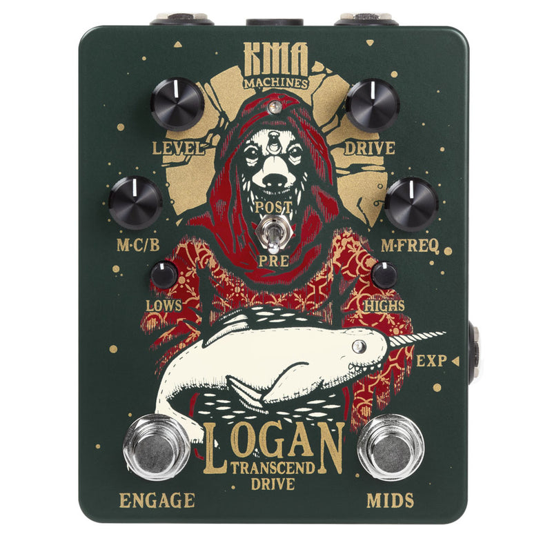 KMA Machines Logan Overdrive Pedal