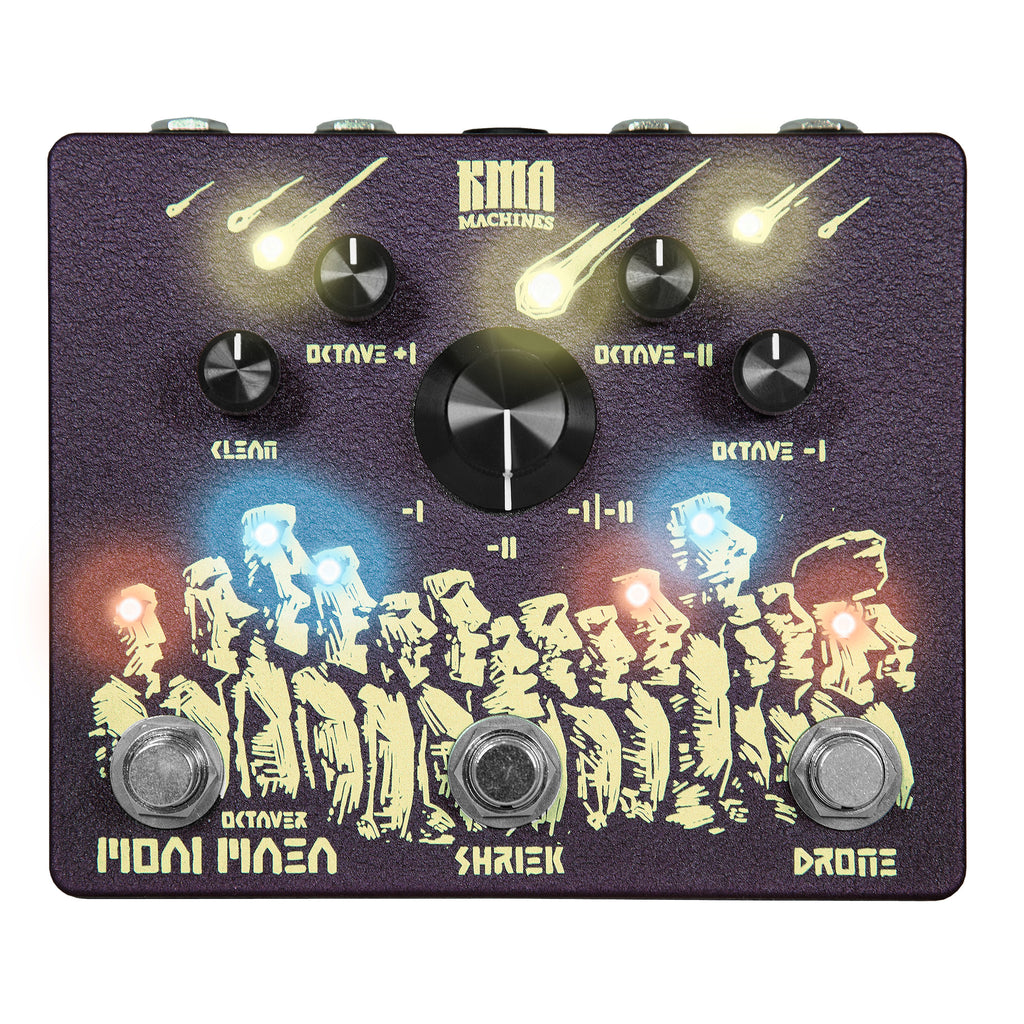 KMA Machines Moai Maea Fuzz Octave Pedal