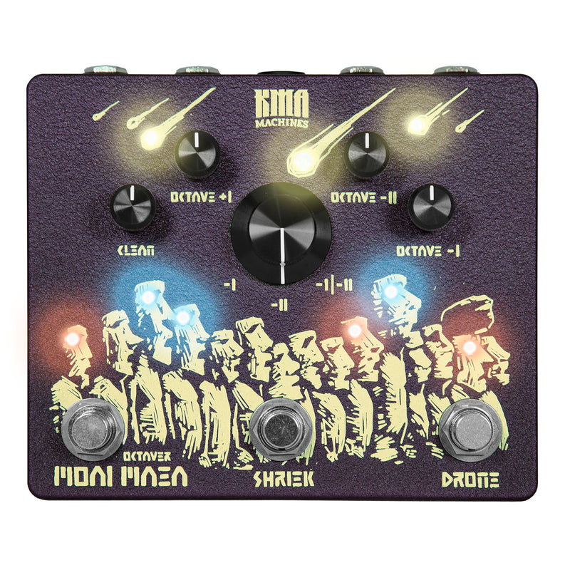 KMA Machines Moai Maea Fuzz Octave Pedal