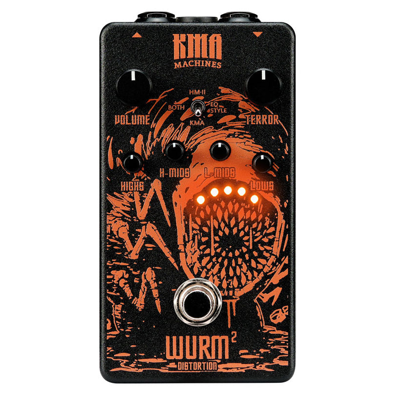 KMA Machines Wurm 2 High-Gain Metal Distortion Pedal