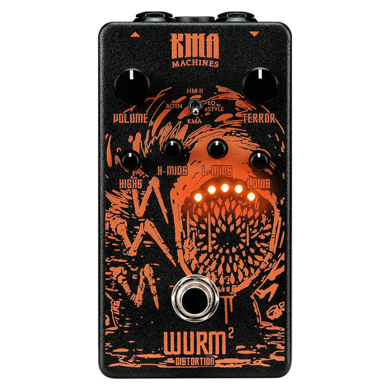 KMA Machines Wurm 2 High-Gain Metal Distortion Pedal