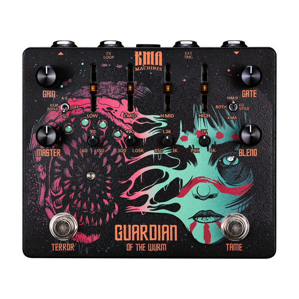 KMA Machines Guardian of the Wurm Distortion Pedal