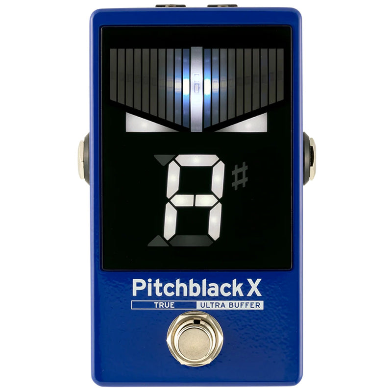 Korg PBX Pitchblack X Chromatic Tuner Pedal - Limited Edition Blue