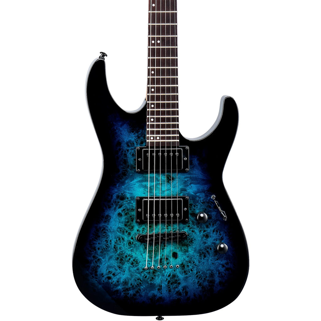 LTD M-200DX NT Guitar - Blue Burst