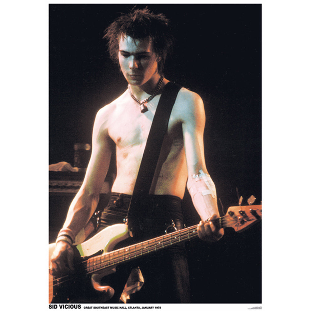 Sex Pistols Sid Vicious Poster