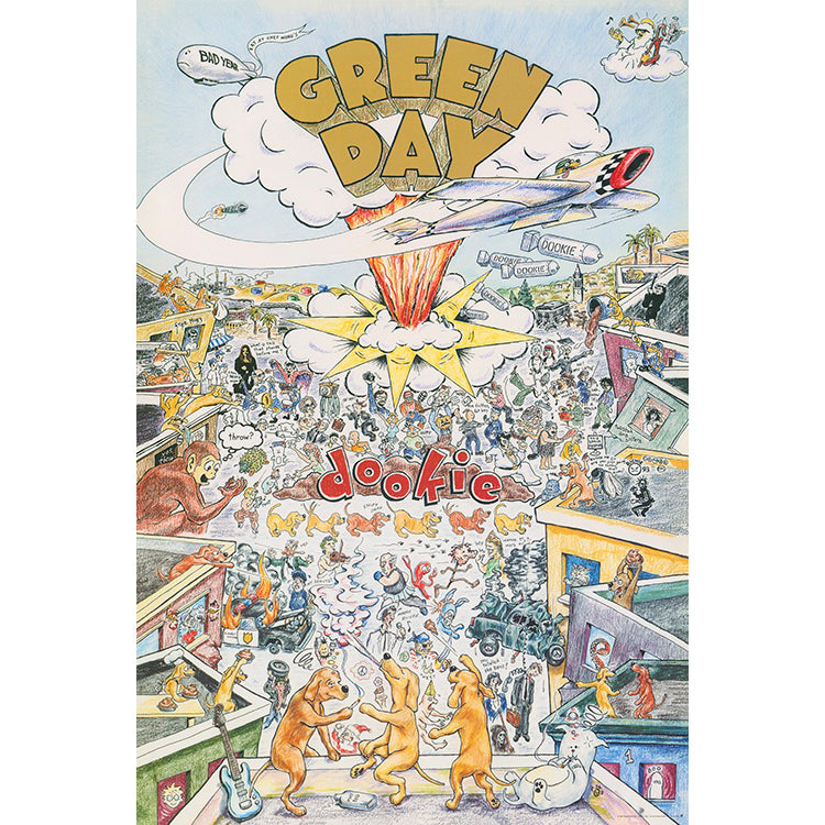 Green Day Dookie Poster