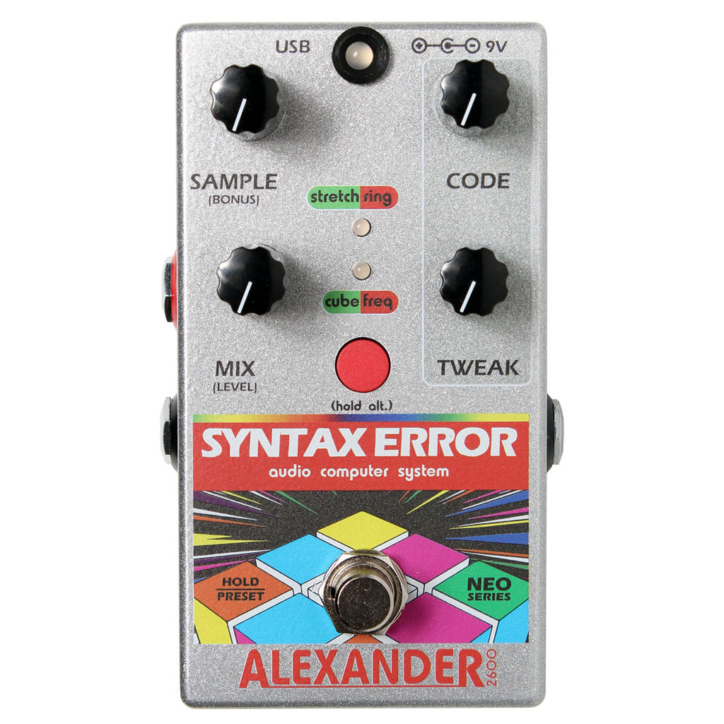 Alexander Pedals Syntax Error
