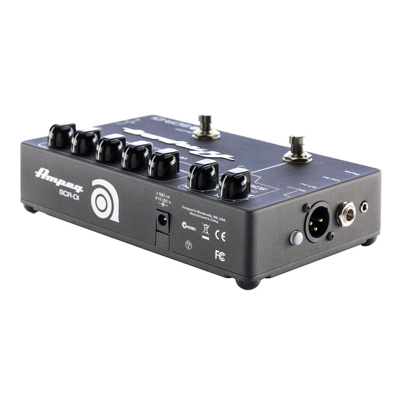 ampeg bass preamp pedal Ampeg SCR-DI Bass DI Preamp Pedal with Scrambler Overdrive