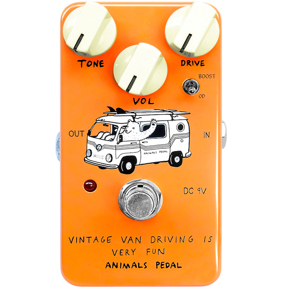 Animals Pedal Vintage Van Driving Is Very Fun Overdrive Pedal