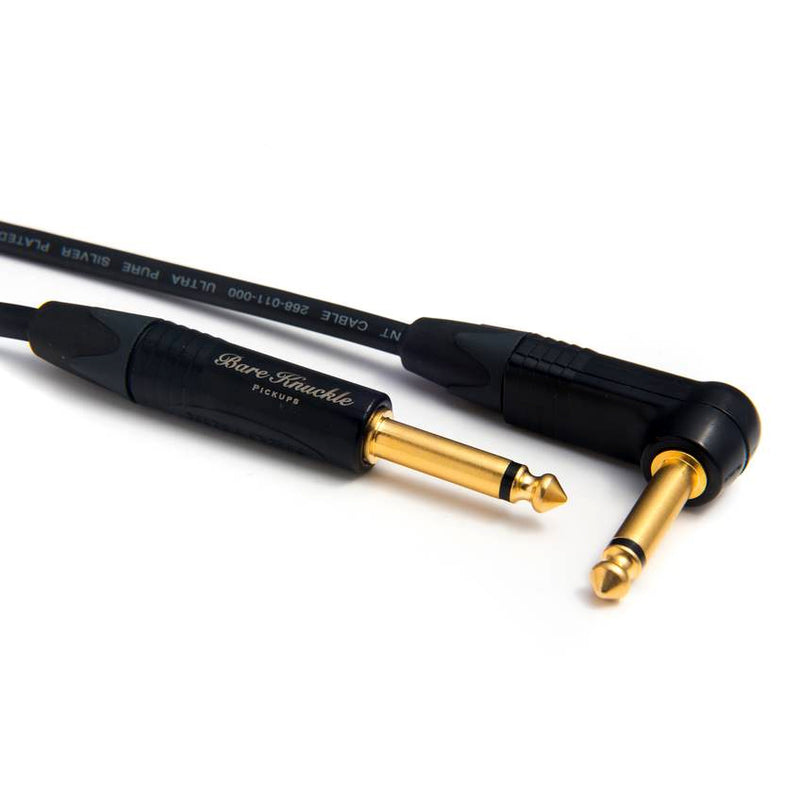 Bare Knuckle/VDC Van Damme Guitar Cable - 20ft Straight Jack to Angled Jack