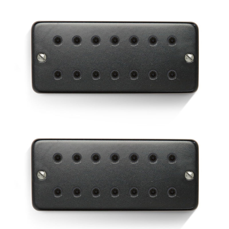 Bare Knuckle Aftermath 7-String Black Soapbar Pickup Set
