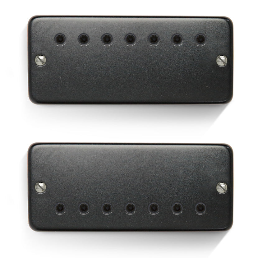 Bare Knuckle Ragnarok 7-String Soapbar Pickup Set with Black Covers