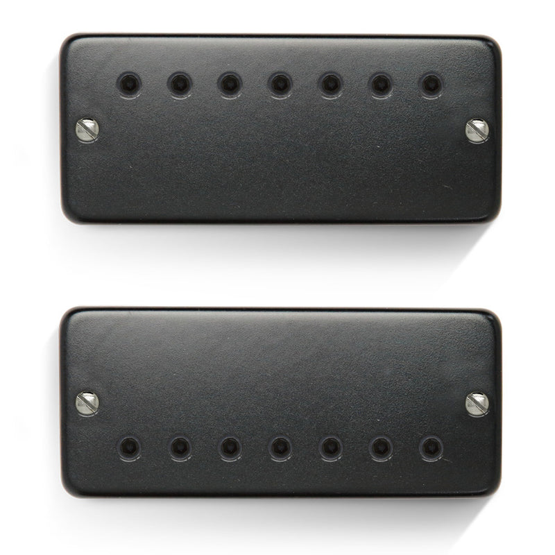 Bare Knuckle Ragnarok 7-String Soapbar Pickup Set with Black Covers