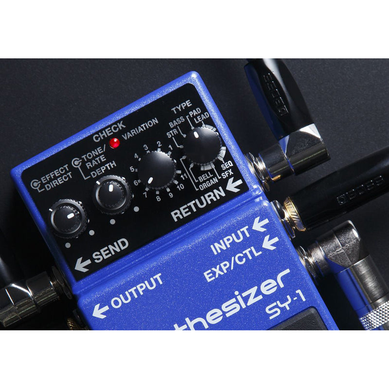 boss sy 1 synthesizer pedal Boss SY-1 Synthesizer Pedal – Motor City Guitar