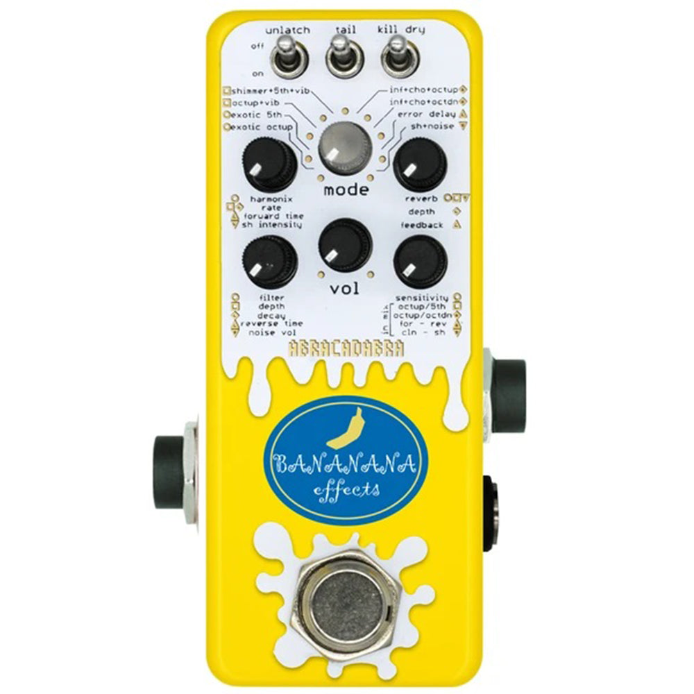 Bananana Abracadabra 8-Mode Shimmer Reverb Pedal