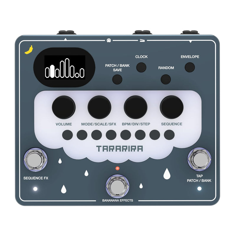 Bananana Tararira 8-Step Sequencer / Arpeggiator / Pitch Shifter Pedal