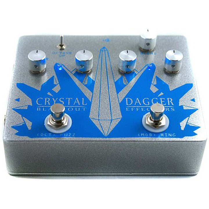 dagger pedal Blackout Effectors Crystal Dagger Octavefuzz/Ringmod/Phase Pedal