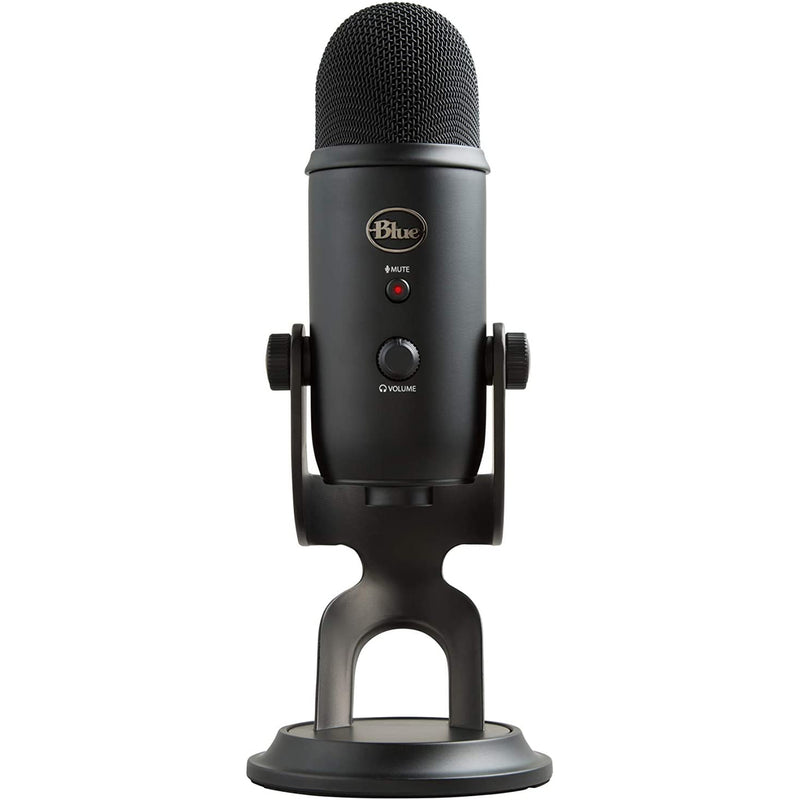 Blue Microphones Yeti Multi-pattern USB Condenser Microphone - Blackout
