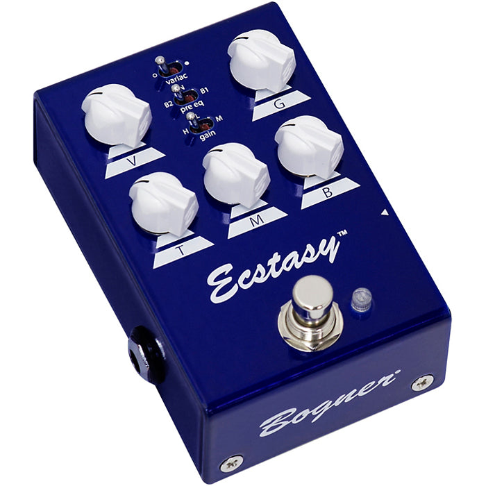bogner ecstasy pedal blue Bogner Ecstasy Blue Mini Overdrive Guitar Effects Pedal