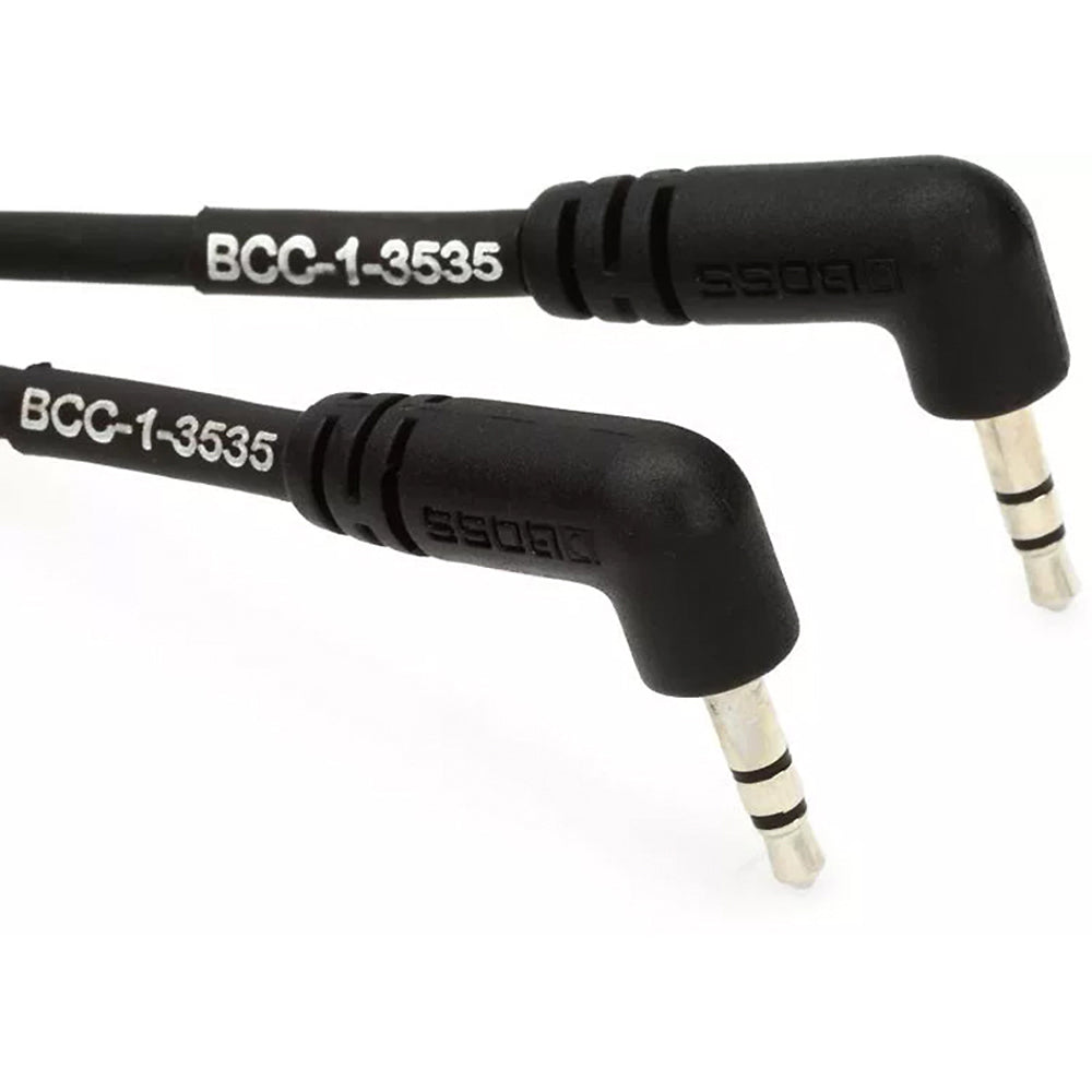 Boss BCC-1-3535 3.5mm TRS to 3.5mm TRS Connecting Cable - 1 foot