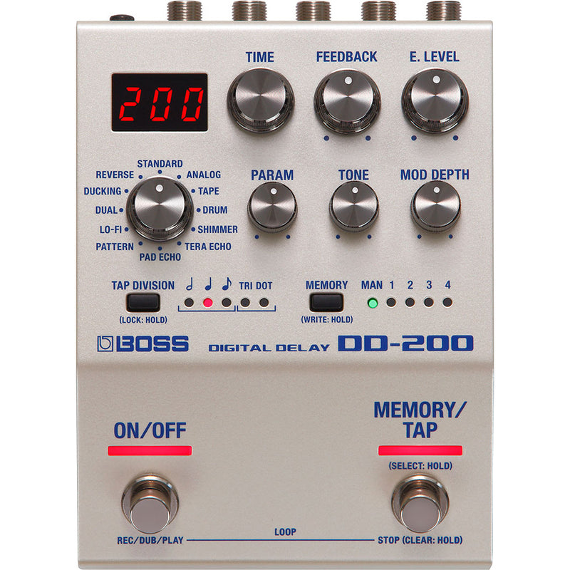 Boss DD200 Digital Delay Pedal