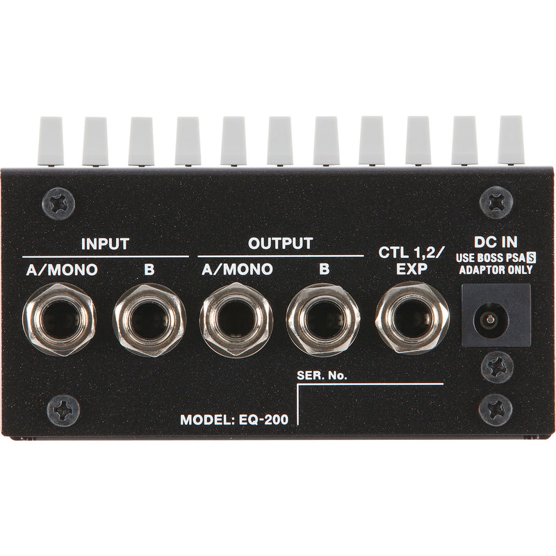 behringer eq pedal Boss EQ-200 Graphic Equalizer Pedal