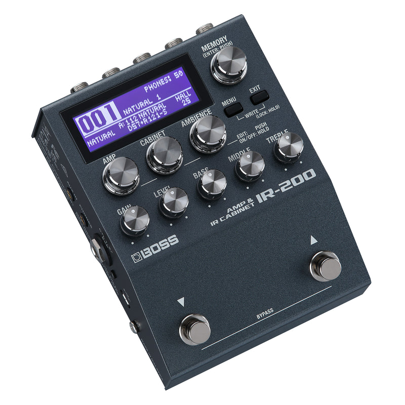 Boss IR200 Amp and Cabinet Pro – Motor City Guitar