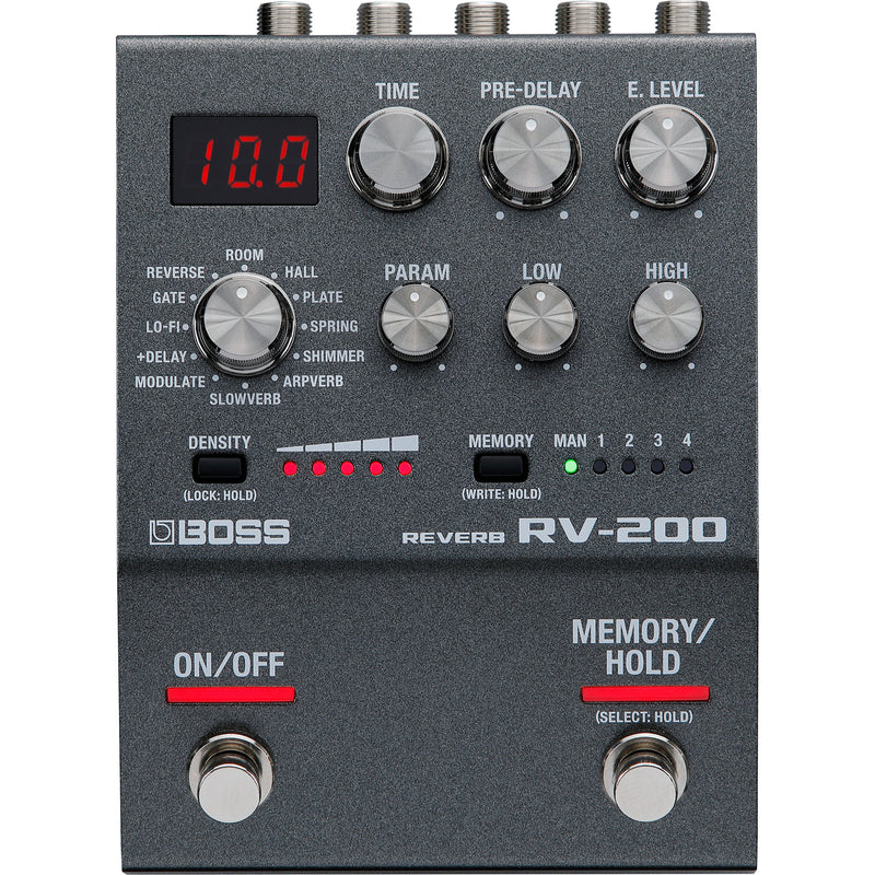 Boss RV-200 Multi Reverb Pedal